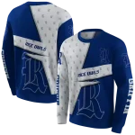 customized rice owls abstract shape navy blue hoodie best selling