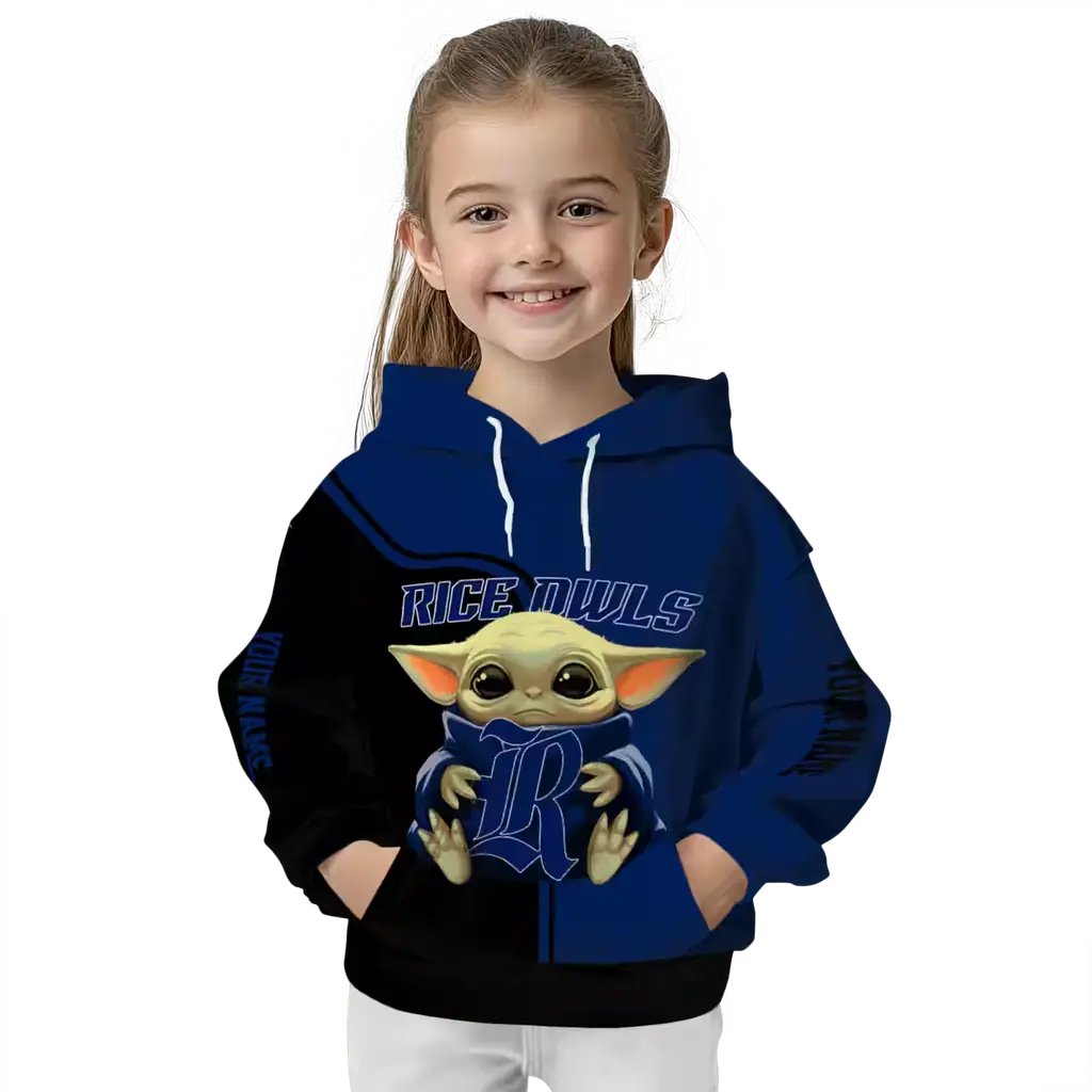 customized rice owls baby yoda navy blue black hoodie top rated customized rice owls baby yoda navy blue black hoodie top rated