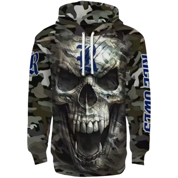 customized rice owls camo skull hoodie best selling