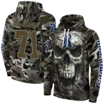customized rice owls camo skull hoodie best selling