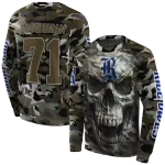 customized rice owls camo skull hoodie best selling