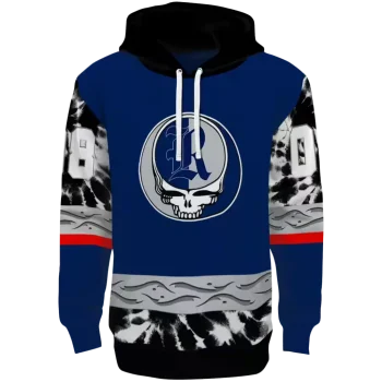 customized rice owls grateful vibes navy blue hoodie best selling