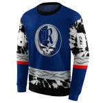 customized rice owls grateful vibes navy blue hoodie best selling