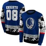 customized rice owls grateful vibes navy blue hoodie best selling