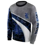 customized rice owls hexagonal mesh navy blue black gray hoodie best selling