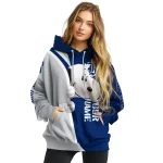 customized rice owls peeking snoopy navy blue hoodie best selling