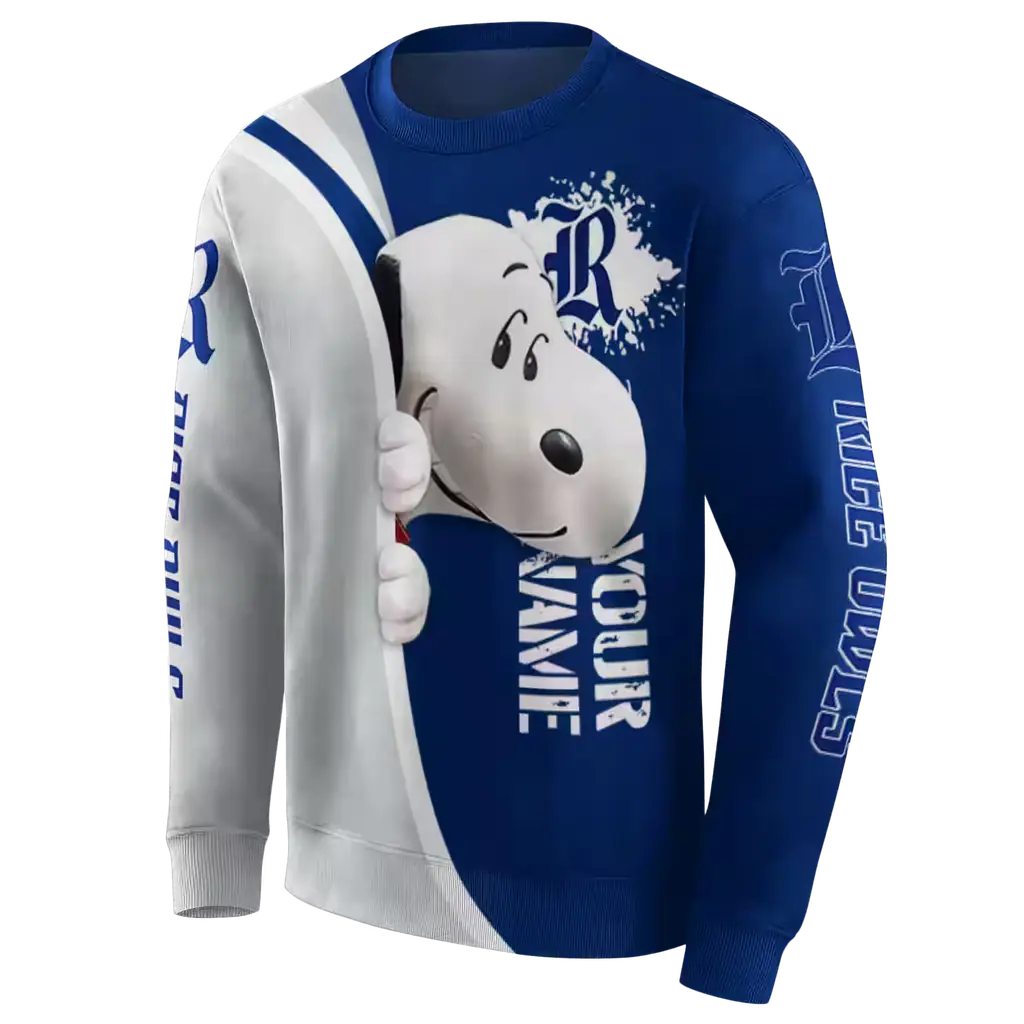 customized rice owls peeking snoopy navy blue hoodie new arrival customized rice owls peeking snoopy navy blue hoodie new arrival
