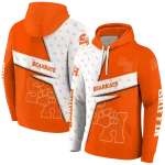 customized sam houston bearkats abstract shape orange hoodie best selling