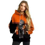 customized sam houston bearkats baby groot orange black hoodie best selling