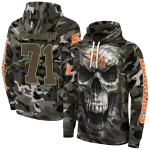 customized sam houston bearkats camo skull hoodie best selling