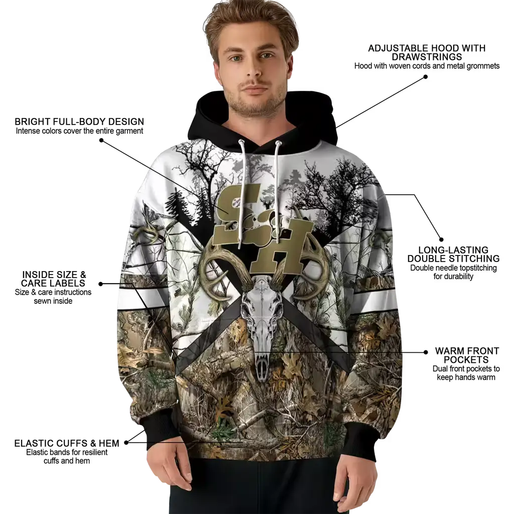 customized sam houston bearkats forest silhouette hoodie latest model customized sam houston bearkats forest silhouette hoodie latest model