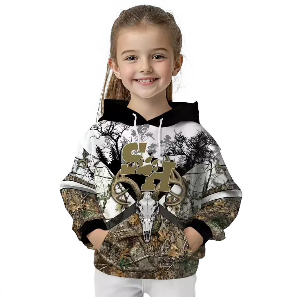 customized sam houston bearkats forest silhouette hoodie top rated customized sam houston bearkats forest silhouette hoodie top rated