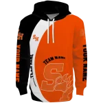 customized sam houston bearkats minimalist design orange black hoodie best selling