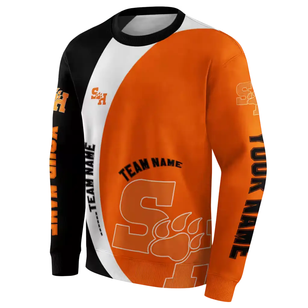 customized sam houston bearkats minimalist design orange black hoodie new arrival customized sam houston bearkats minimalist design orange black hoodie new arrival