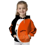 customized sam houston bearkats minimalist design orange black hoodie best selling