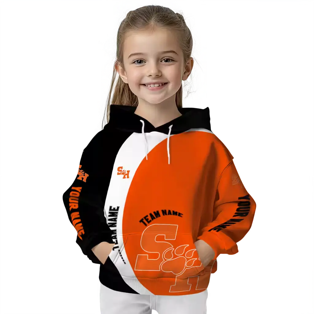 customized sam houston bearkats minimalist design orange black hoodie top rated customized sam houston bearkats minimalist design orange black hoodie top rated