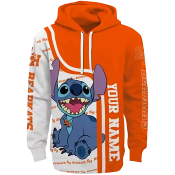 customized sam houston bearkats stitch orange hoodie best selling