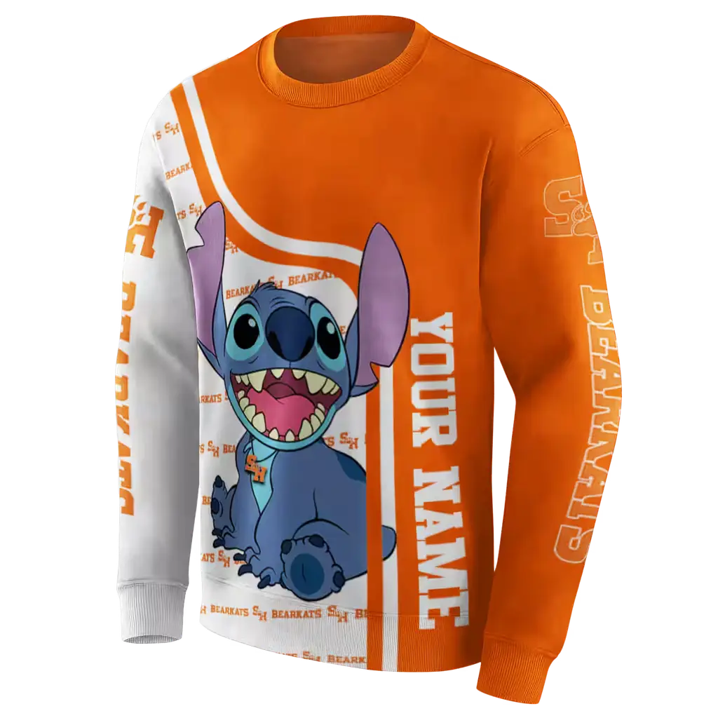 customized sam houston bearkats stitch orange hoodie new arrival customized sam houston bearkats stitch orange hoodie new arrival