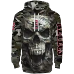 customized san diego state aztecs camo skull hoodie best selling