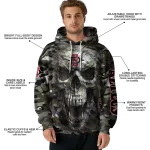 customized san diego state aztecs camo skull hoodie best selling