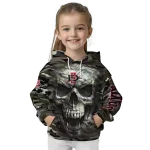 customized san diego state aztecs camo skull hoodie best selling