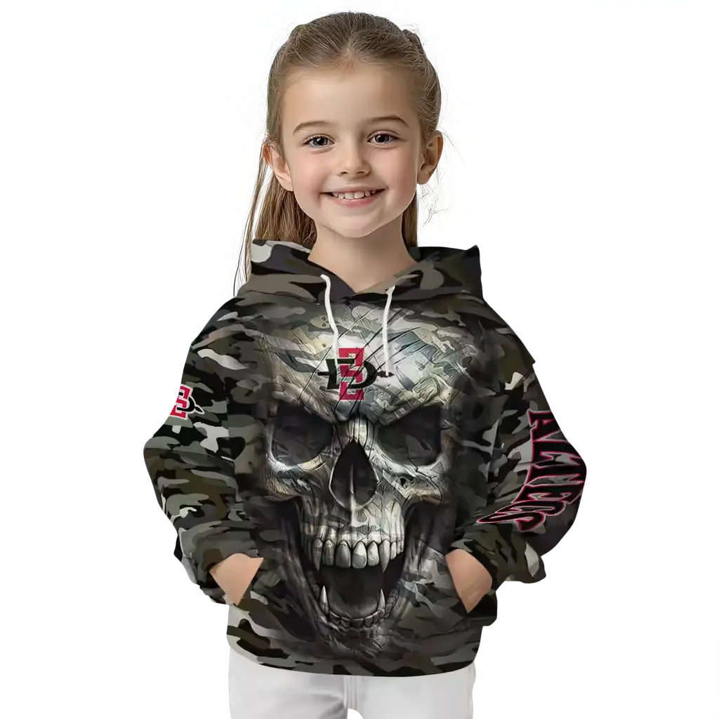 customized san diego state aztecs camo skull hoodie top rated customized san diego state aztecs camo skull hoodie top rated