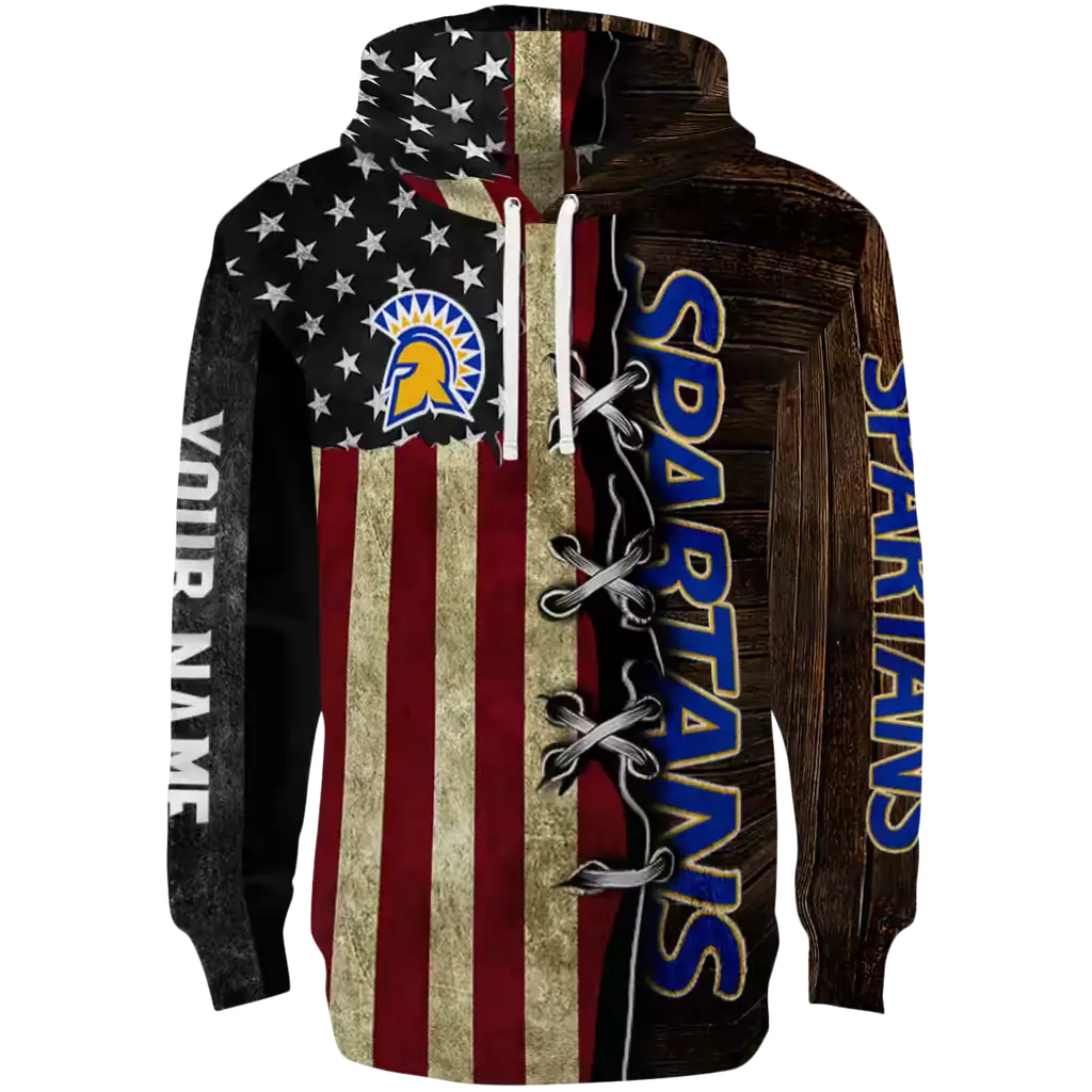 customized san jose state spartans american pride hoodie best selling customized san jose state spartans american pride hoodie best selling
