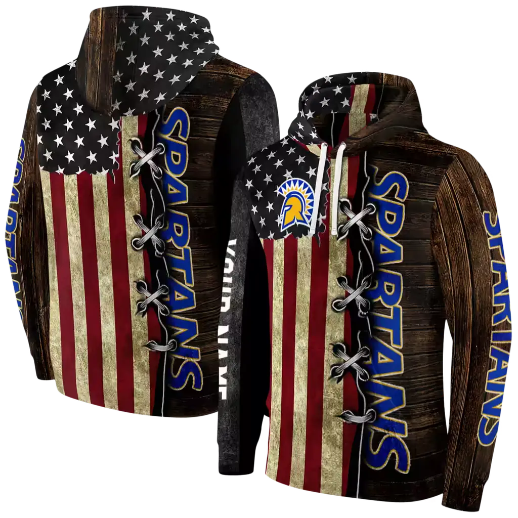 customized san jose state spartans american pride hoodie fashion forward customized san jose state spartans american pride hoodie fashion forward