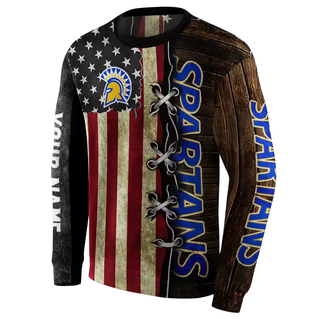 customized san jose state spartans american pride hoodie new arrival customized san jose state spartans american pride hoodie new arrival