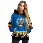 customized san jose state spartans grateful vibes blue hoodie best selling