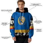 customized san jose state spartans grateful vibes blue hoodie best selling