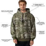 customized smu mustangs military style hoodie best selling