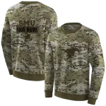 customized smu mustangs military style hoodie best selling