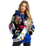 customized smu mustangs puzzle pieces blue hoodie best selling