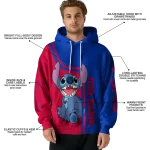 customized smu mustangs stitch blue hoodie best selling