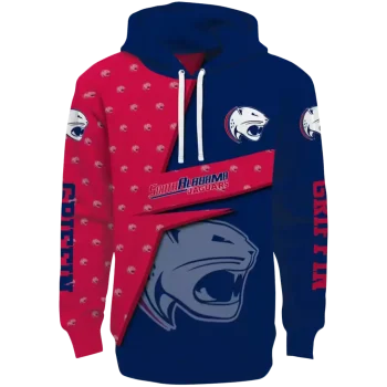 customized south alabama jaguars abstract shape blue hoodie best selling