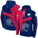 customized south alabama jaguars abstract shape blue hoodie best selling