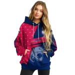 customized south alabama jaguars abstract shape blue hoodie best selling