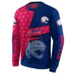 customized south alabama jaguars abstract shape blue hoodie best selling