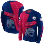 customized south alabama jaguars abstract shape blue hoodie best selling