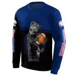 customized south alabama jaguars baby groot blue black hoodie best selling