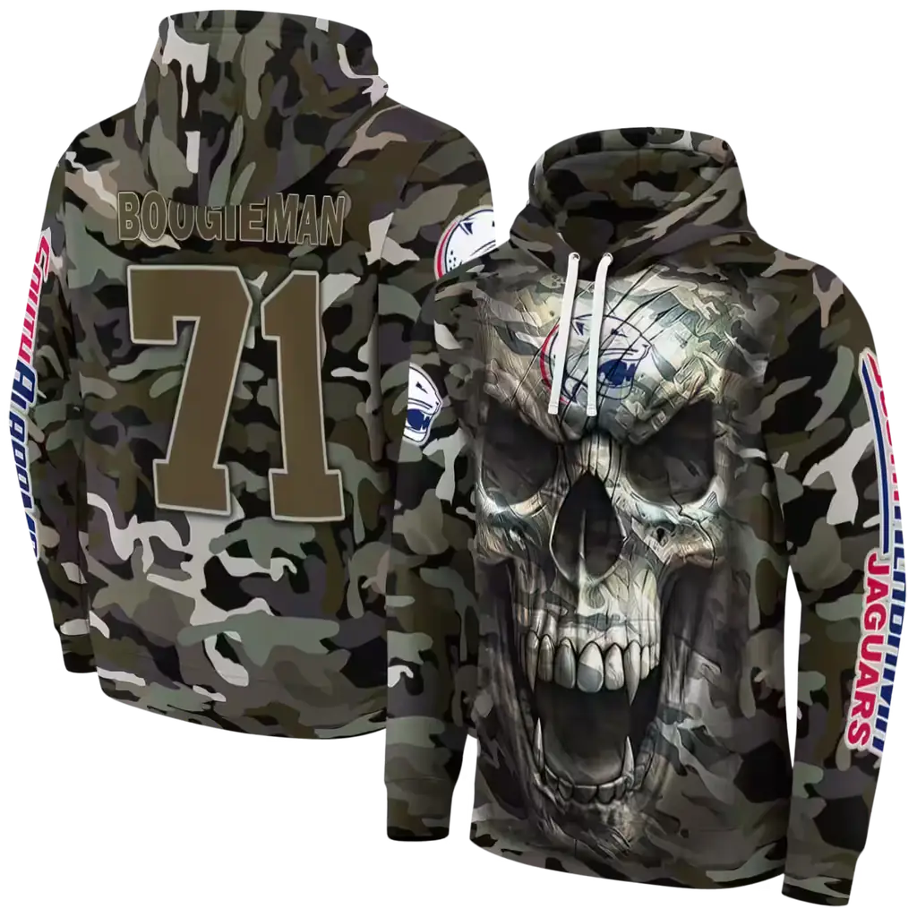 customized south alabama jaguars camo skull hoodie fashion forward customized south alabama jaguars camo skull hoodie fashion forward