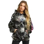 customized south alabama jaguars camo skull hoodie best selling