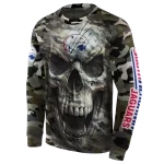 customized south alabama jaguars camo skull hoodie best selling
