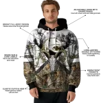 customized south alabama jaguars forest silhouette hoodie best selling