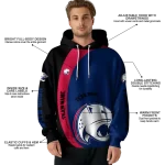 customized south alabama jaguars minimalist design blue black hoodie best selling