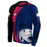 customized south alabama jaguars minimalist design blue black hoodie best selling