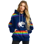 customized south alabama jaguars rainbow stripes blue hoodie best selling