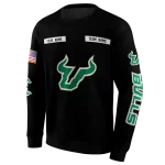 customized south florida bulls punisher skull black hoodie best selling