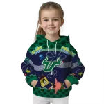 customized south florida bulls spongebob patrick star green navy hoodie best selling